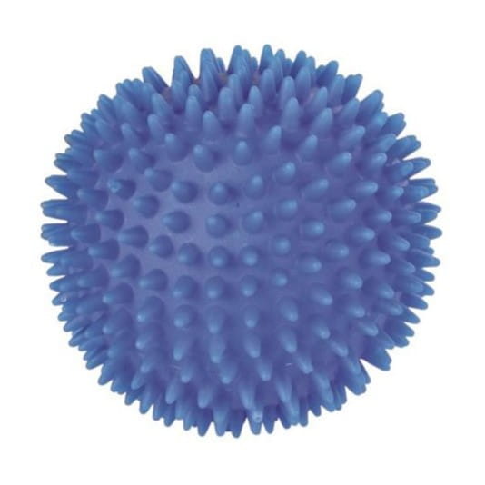Piłka jeżowa zabawka gryzak dla psa Trixie piszcząca 10cm TX-3412 niebieska